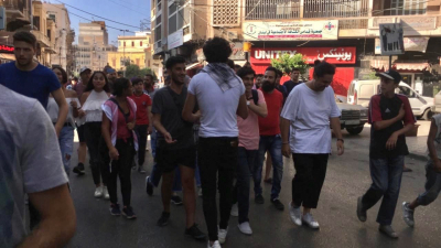 مسيرة طلابية مطلبية في طرابلس (فيديو)
