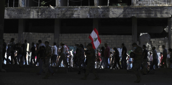 Huge Anti-Government Protests Sweep Lebanon
