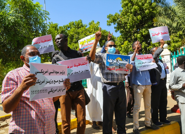 السودان: مظاهرة ضد التطبيع في الخرطوم