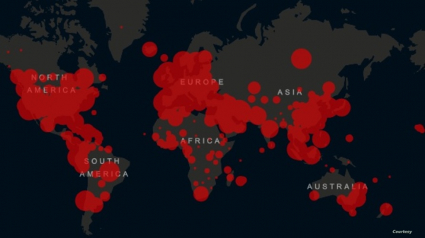 أكثر من مليون إصابة بفيروس كورونا حول العالم