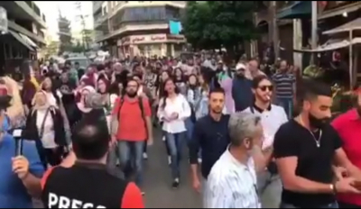 مسيرة &quot;طرابلس ضد مخططات السلطة&quot; (بالفيديو)