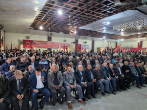 الشيوعي في عكار مشاركاً في ذكرى انطلاقة الجبهة الديمقراطية لتحرير فلسطين