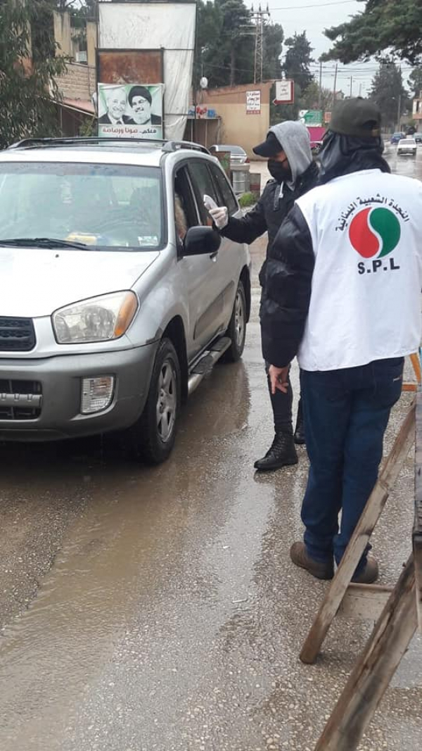 "النجدة الشعبية" تواصل حملاتها الوقائية في بلدة علي النهري