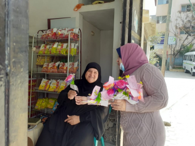 فرع السجون بالشعبية والقائد سعدات يهنئون أمهات فلسطين
