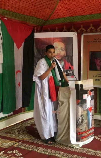 المعتقل السياسي الصحراوي ابراهيم أحمد خربوش "كوليگا"