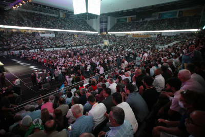 كلمة الامين العام للشيوعي حنا غريب في مؤتمر حزب الشعوب الديمقراطي في تركيا