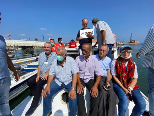 أسامة سعد في مسيرة  صيدا البحرية: الكل مسؤول عن الجريمة والسؤال هل سيحاكم المجرمون (فيديو)