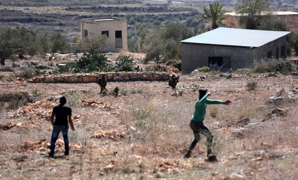 إصابات خلال قمع الاحتلال لمسيرة مناهضة للاستيطان جنوب نابلس