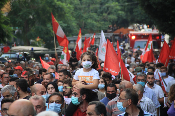 تهنئة الشيوعي العراقي بمناسبة الذكرى 96 لتأسيس شقيقه الشيوعي اللبناني