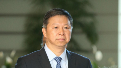 WORKING HARD TO BRING HAPPINESS TO  THE CHINESE PEOPLE AND  PROMOTE PROGRESS OF ALL MANKIND