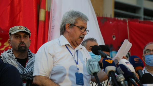 كلمة الأمين العام للحزب الشيوعي اللبناني حنا غريب في الذكرى الـ 96 لتأسيس الحزب (فيديو)