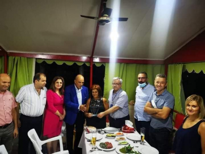 مستشفى النجدة الشعبية في النبطية تكرّم الرفيقة أرزة مروة