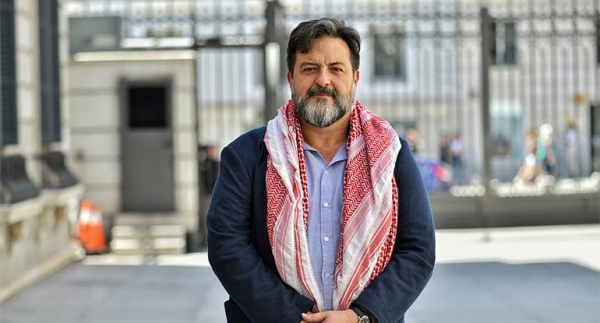 MANU PINEDA, EUROPEAN DEPUTY, STEPS UP TO GEORGES ABDALLAH