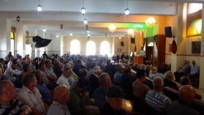 كلمة عضو المكتب السياسي للحزب الشيوعي اللبناني الرفيق مروان الراعي في ذكرى أسبوع على وفاة المناضل المرحوم زياد مشورب