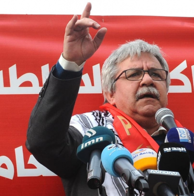 تصريح للأمين العام للحزب الشيوعي اللبناني حناغريب على حسابه الرسمي عبر "تويتر":