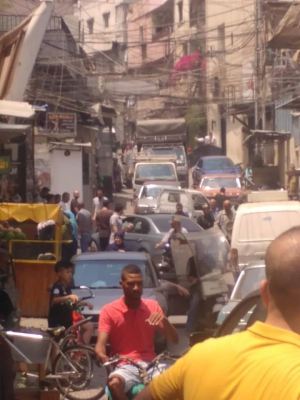 قطع الطريق العام احتجاجاً على انقطاع التيار