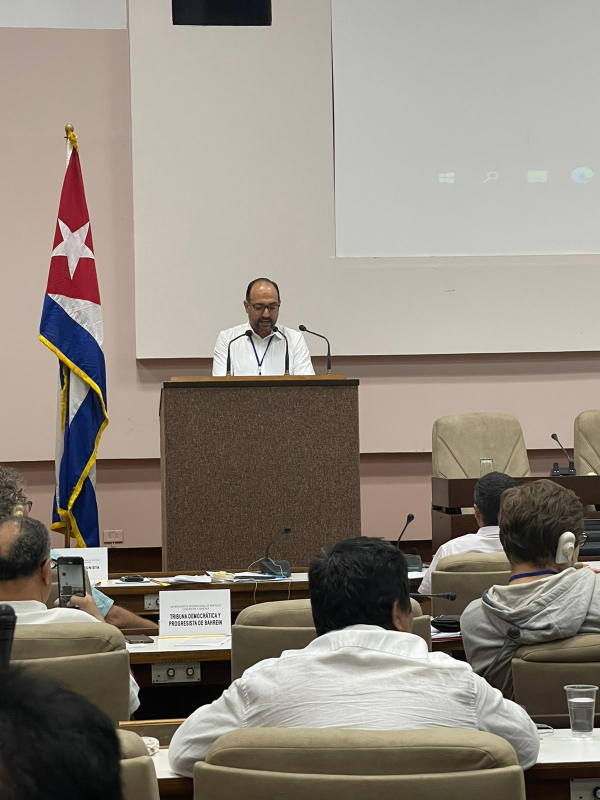 كلمة الحزب الشيوعي اللبناني  في اللقاء العالمي للأحزاب الشيوعية في كوبا