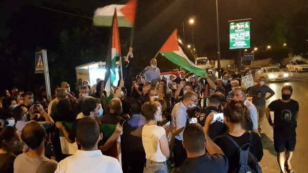 وقفة أمام مستشفى "كابلان" بالداخل المحتل إسنادًا للأسير ماهر الأخرس