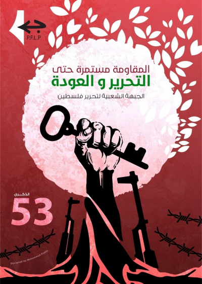 المئات يُغرّدون على وسم "متجذرون مستمرون" بمُناسبة الانطلاقة 53 للجبهة الشعبية
